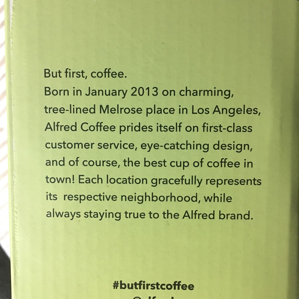 ALFRED 🦌 French Press NIB From Fall FabFitFun Box - Picture 5 of 6